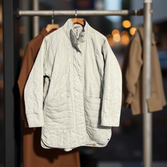 Calia quilted jacket (sage green) fully lined Medium NWT